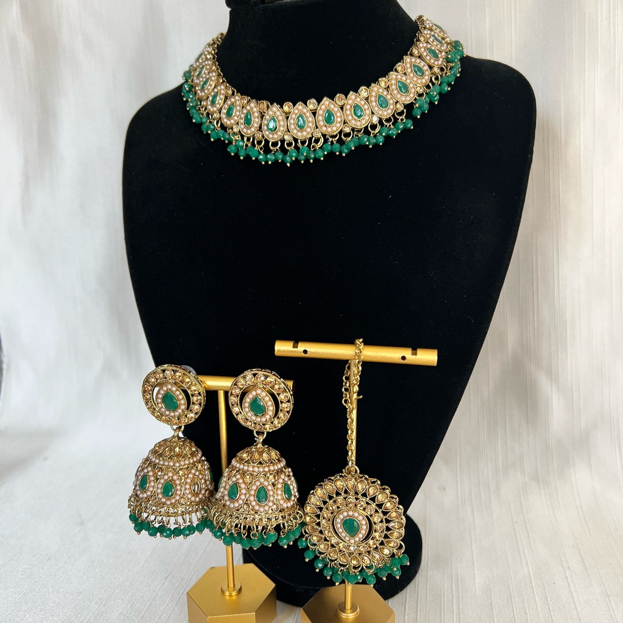 Emerald Rose Set | Ready-to-ship