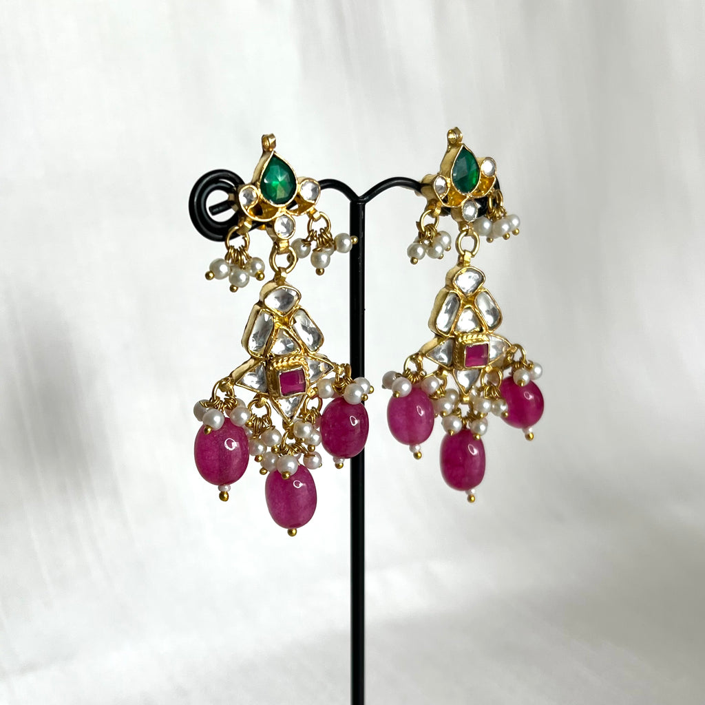 Pink Tokyo Set - Pachi Kundan | Pre-order