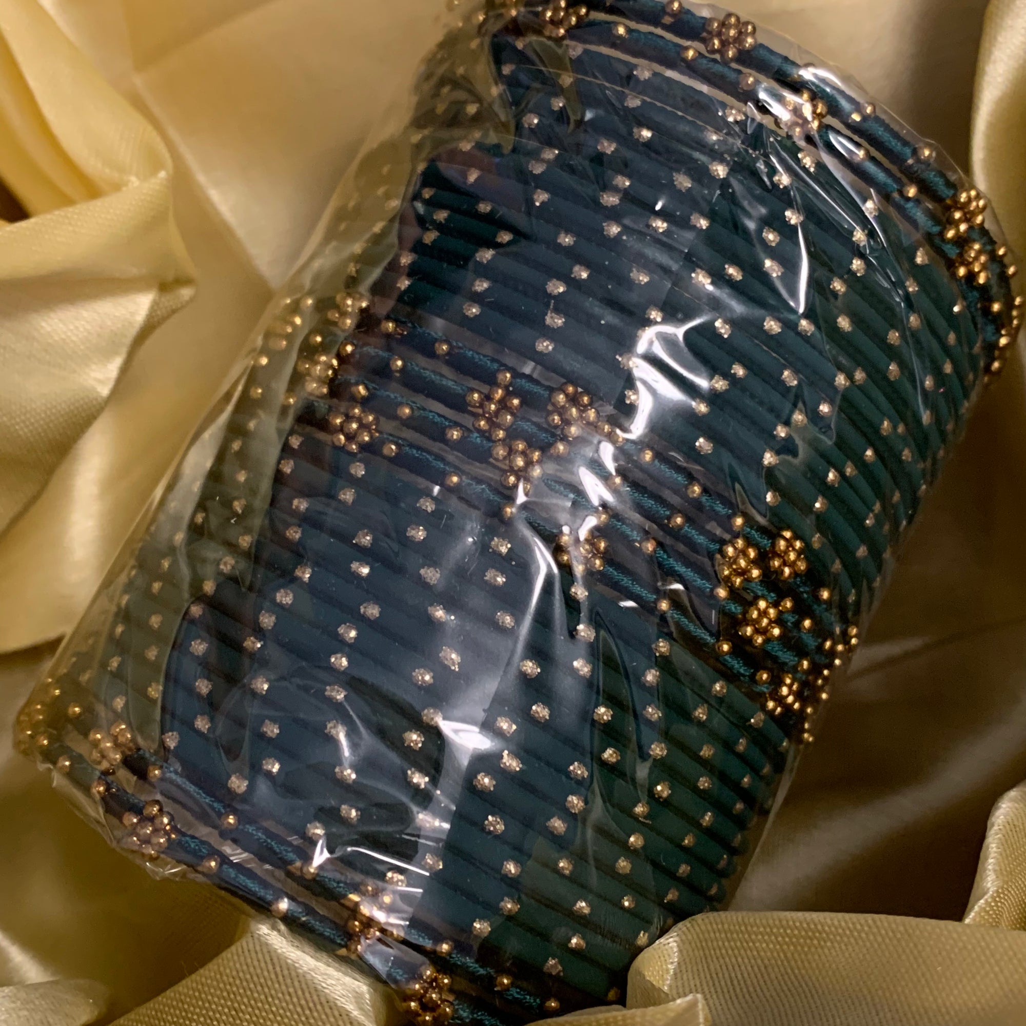 Dark green bangles | Ready-to-ship