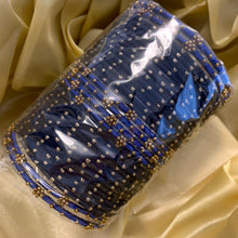 Load image into Gallery viewer, Navy Blue Bangles | Ready-to-ship
