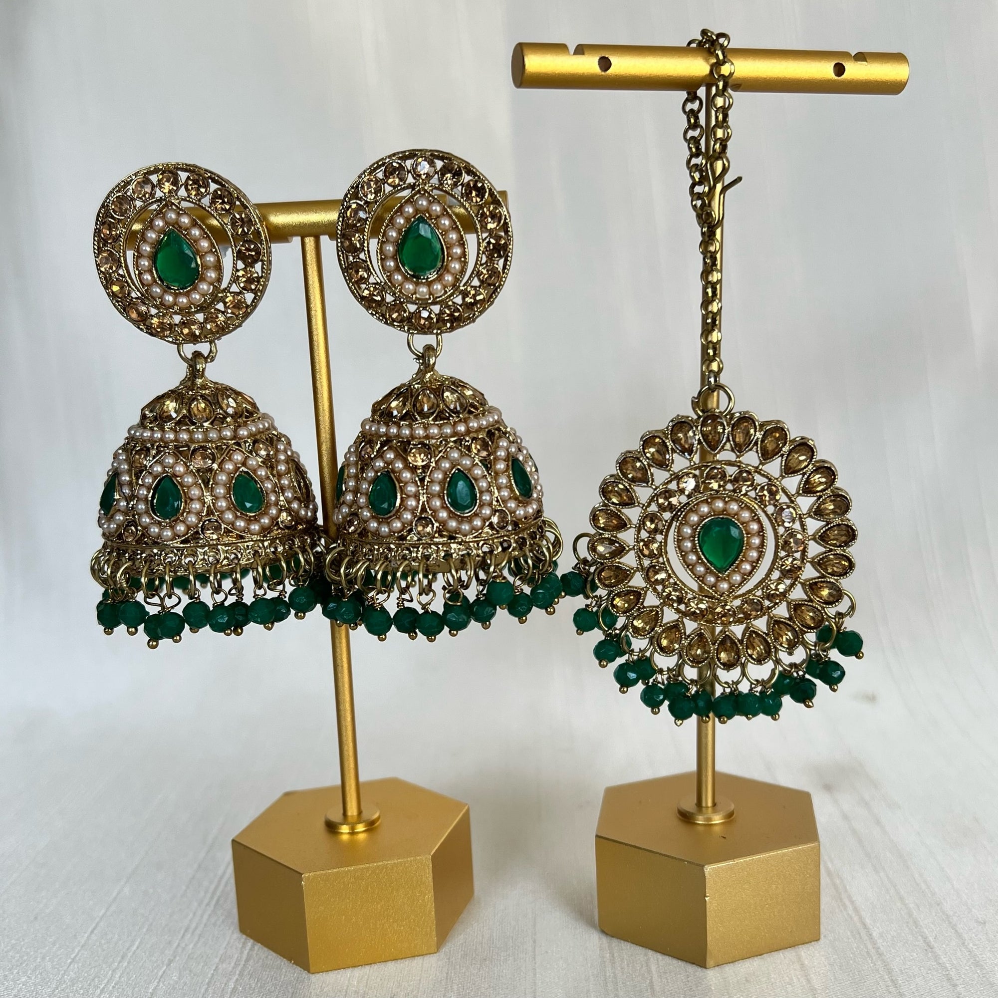 Emerald Rose Set | Ready-to-ship
