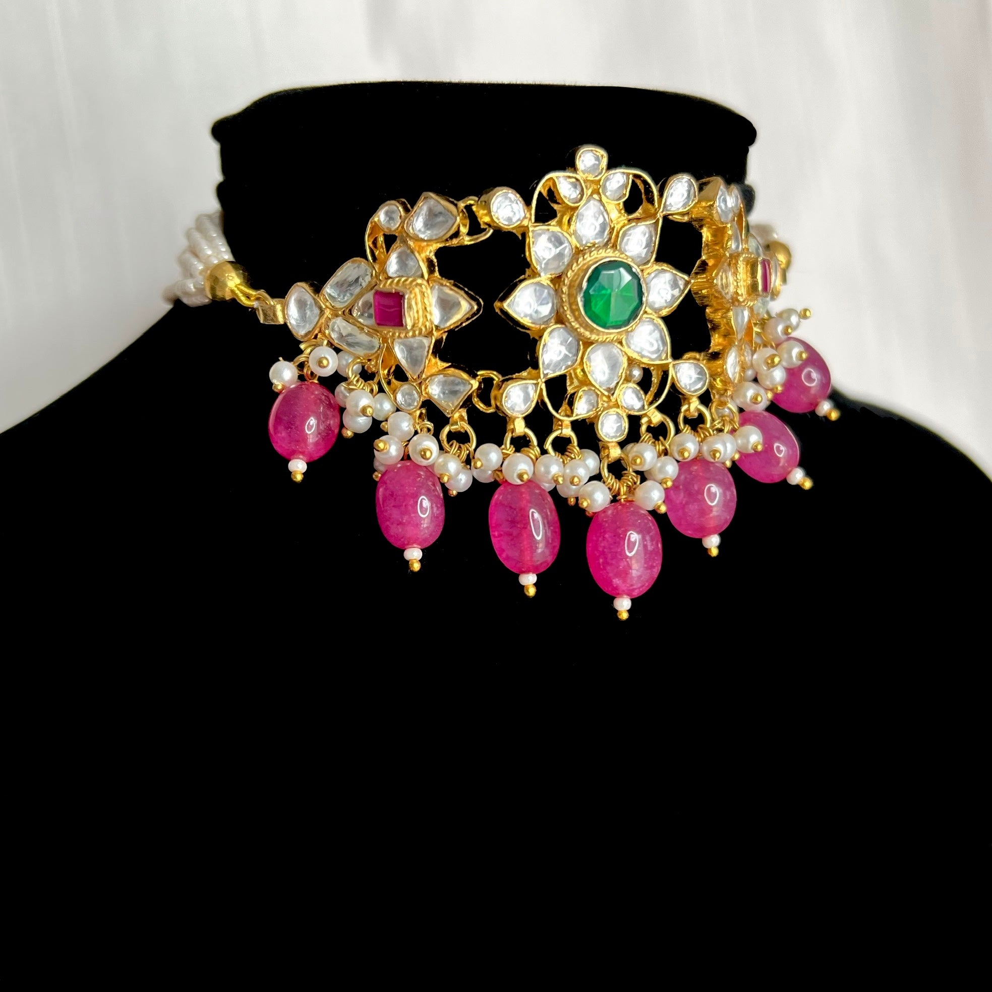 Pink Tokyo Set - Pachi Kundan | Pre-order