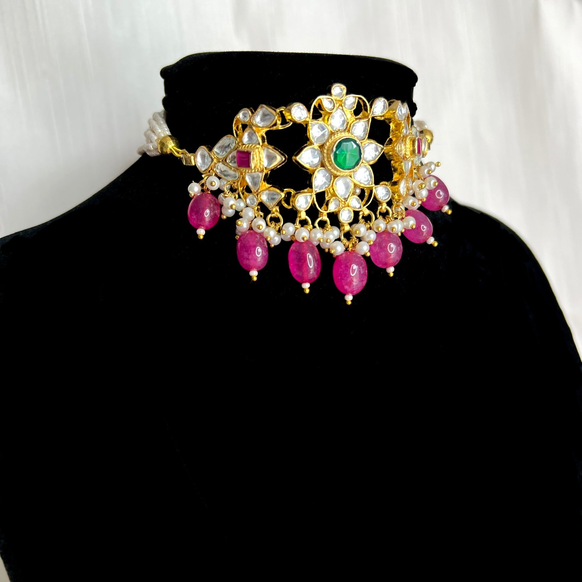 Pink Tokyo Set - Pachi Kundan | Pre-order