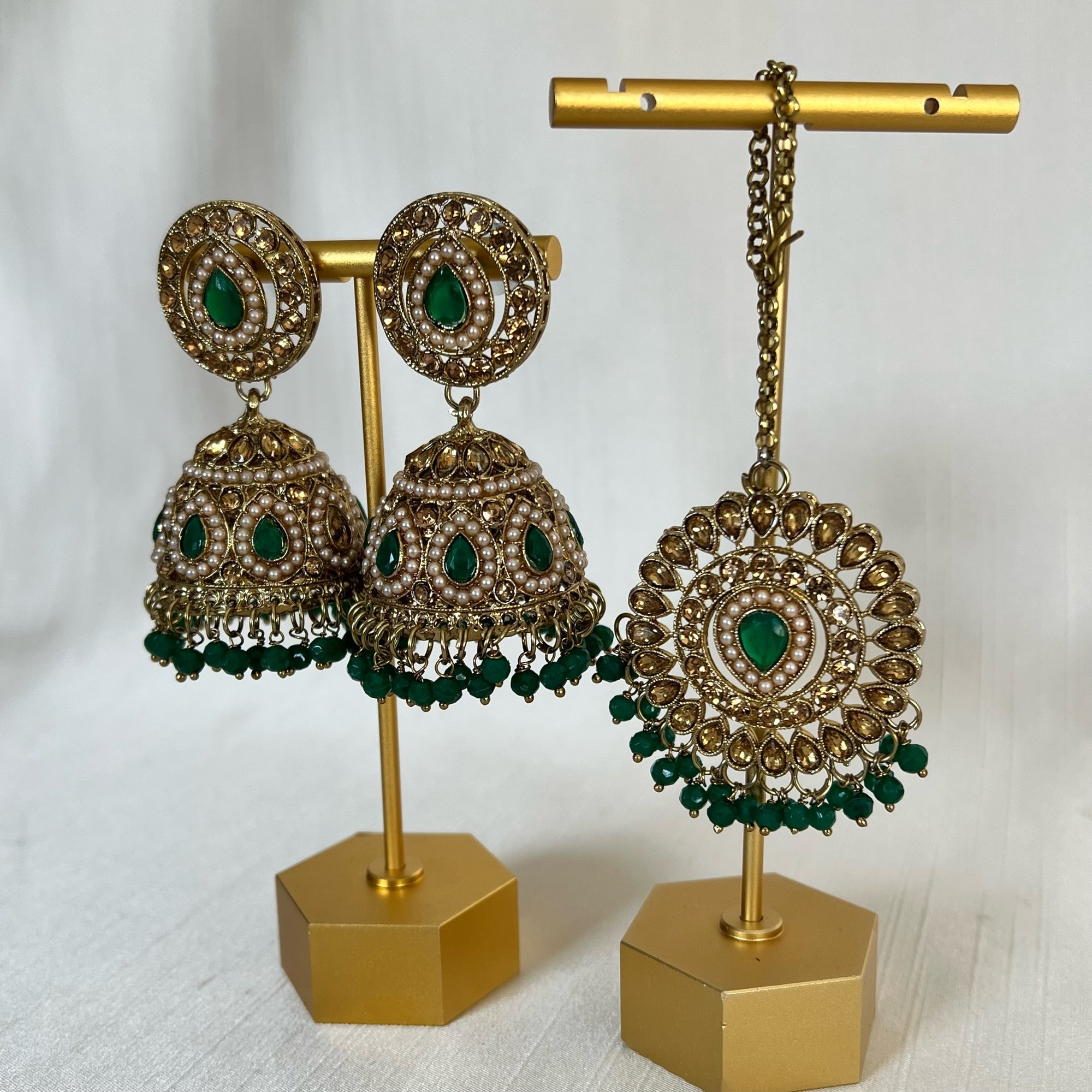 Emerald Rose Set | Ready-to-ship