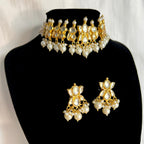 Madrid Pearl Set - Pachi Kundan | Ready - to - ship - Touch Of Elegance