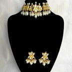 Madrid Pearl Set - Pachi Kundan | Ready - to - ship - Touch Of Elegance