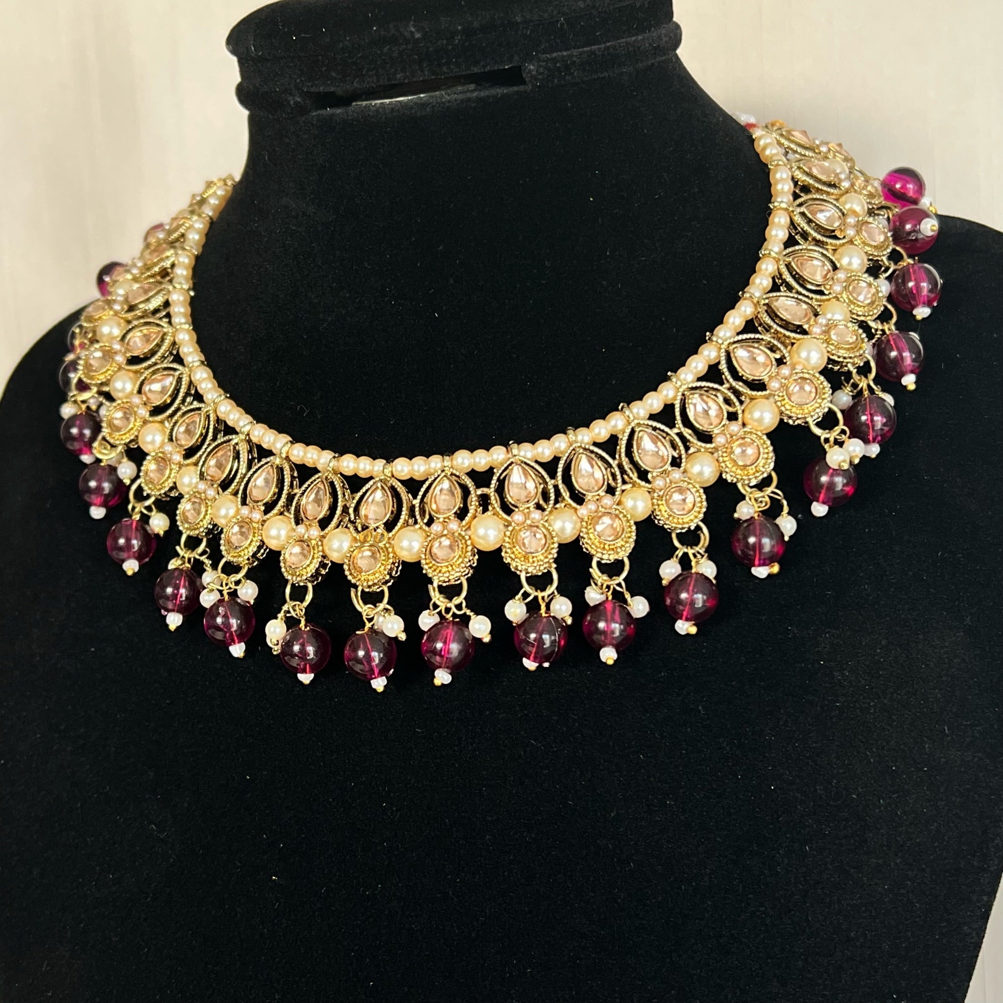 Mina Polki Set | Ready - to - ship - Touch Of Elegance