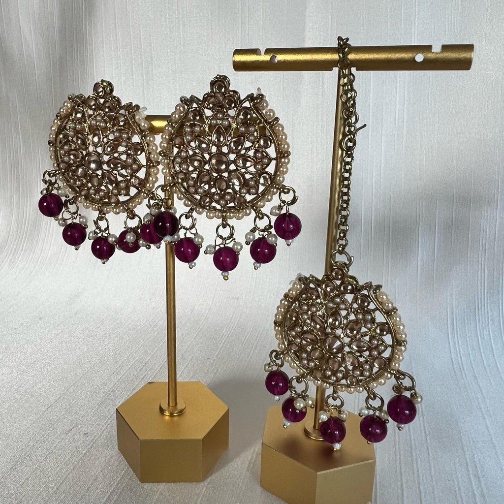 Mina Polki Set | Ready - to - ship - Touch Of Elegance