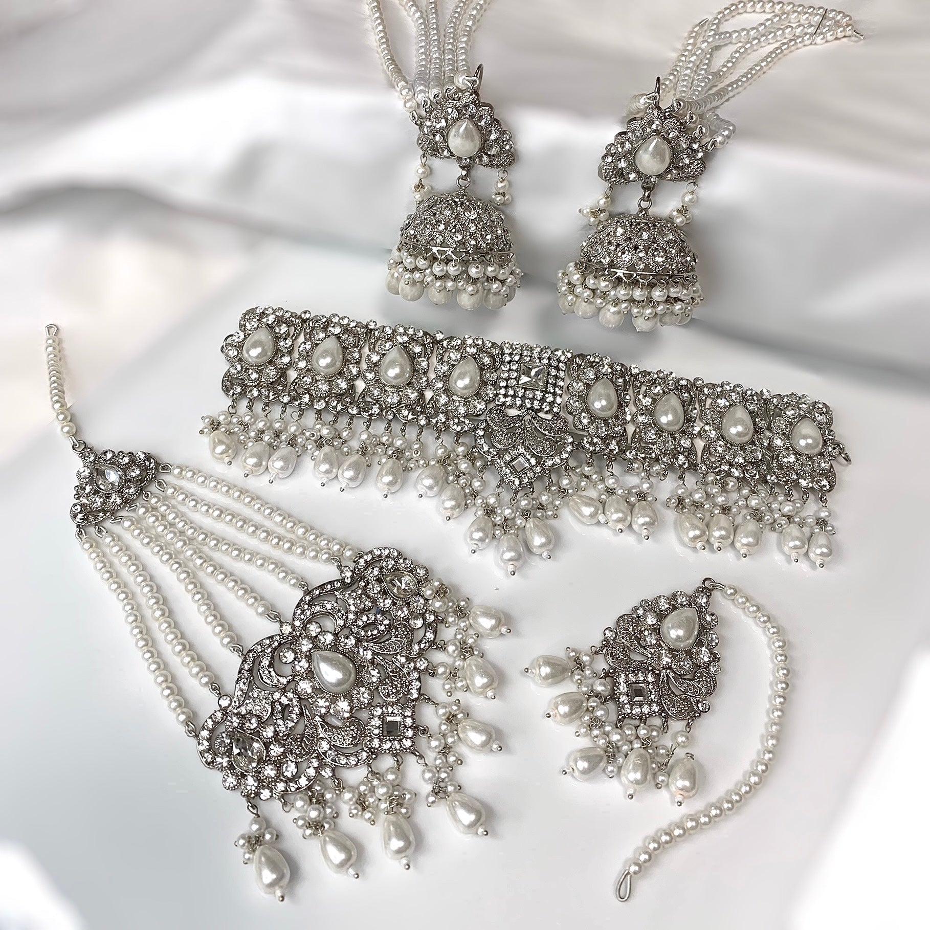 Sky Diamond Set | Ready - to - ship - Touch Of Elegance