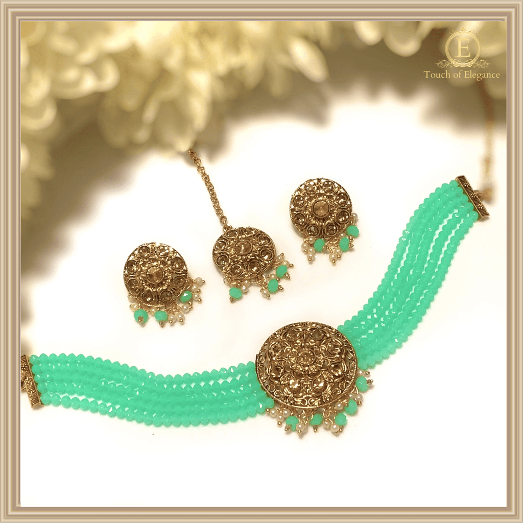 Sky Glimmer Set | Ready - to - ship - Touch Of Elegance