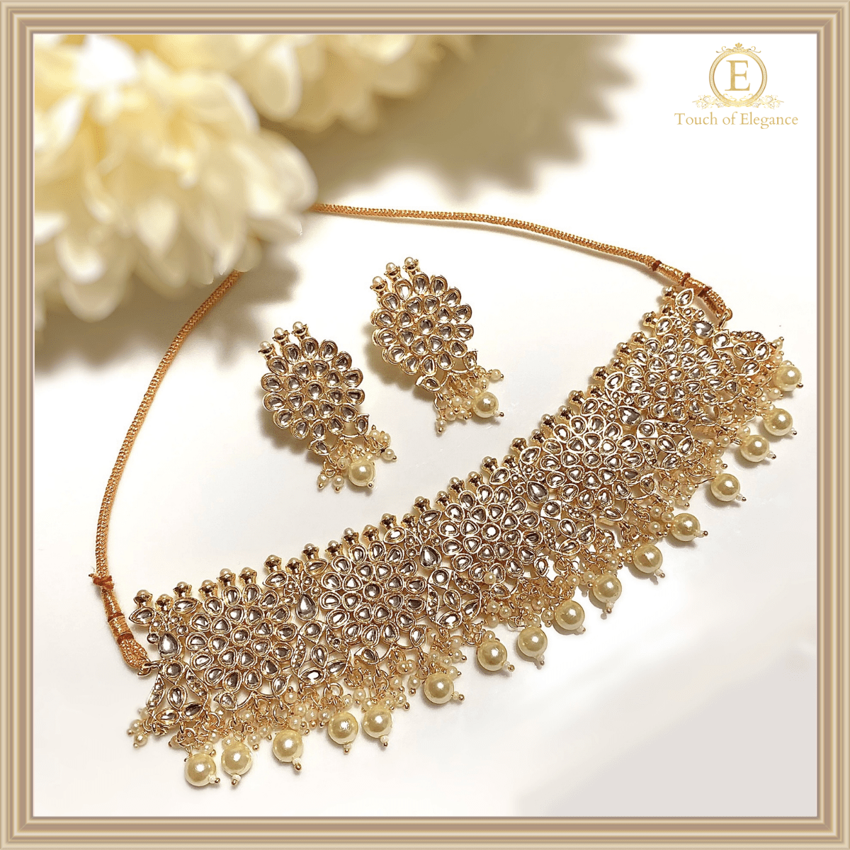White Lotus Set | Ready - to - ship - Touch Of Elegance